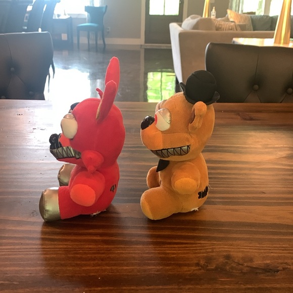 Nightmare Freddy and foxy Funko fnaf plush - Picture 2 of 4